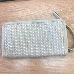 Ellie Kai Beige Wristlet Wallet
